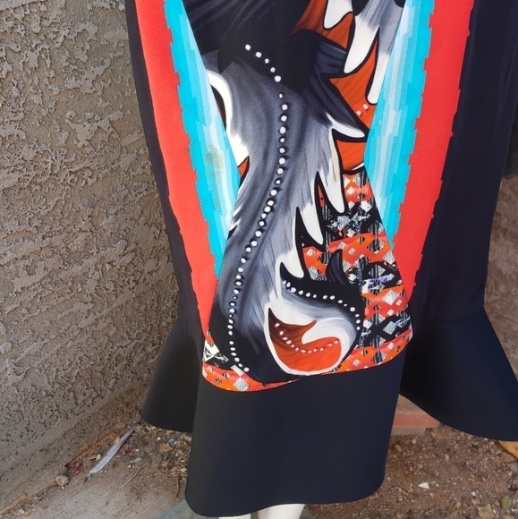 Peter PilottoVictoria Halter Flounce Dress - Picture 6 of 12